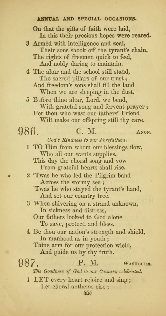 The Psalmody: a collection of hymns for public and social worship page 622