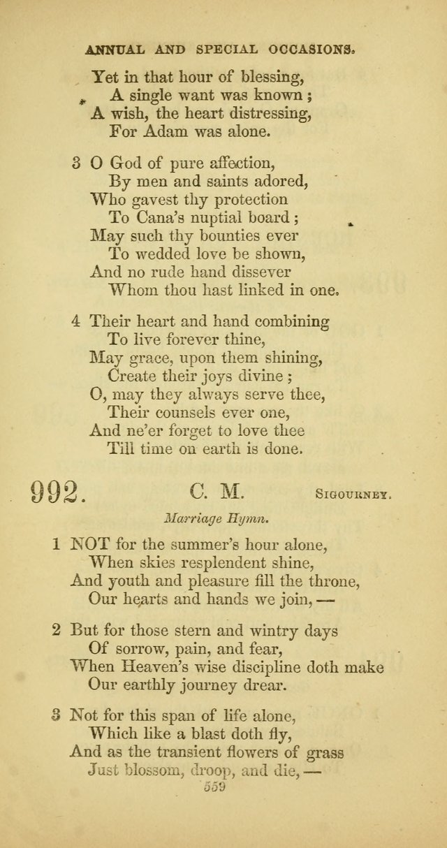 The Psalmody: a collection of hymns for public and social worship page 626