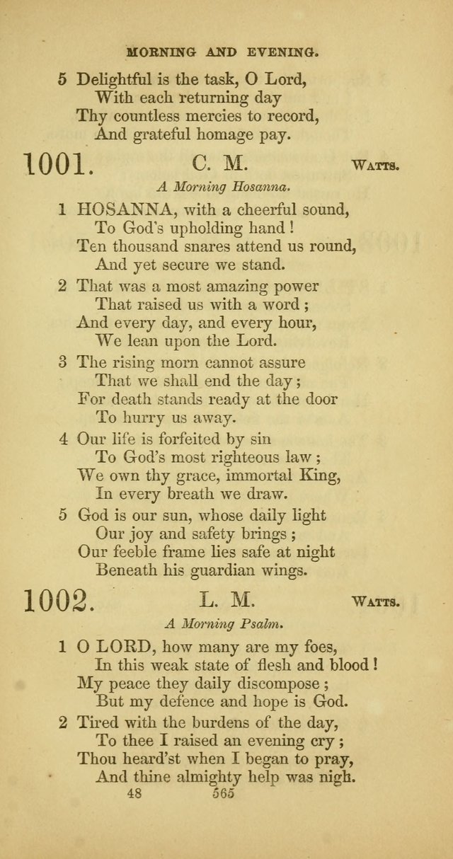 The Psalmody: a collection of hymns for public and social worship page 632