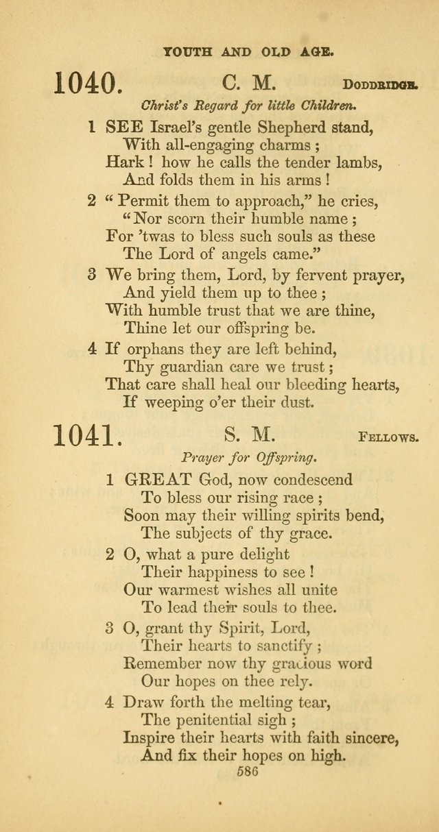 The Psalmody: a collection of hymns for public and social worship page 653