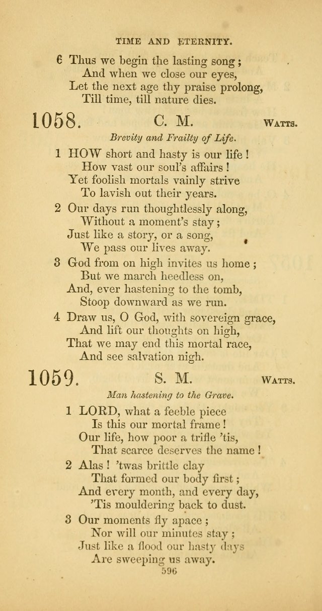 The Psalmody: a collection of hymns for public and social worship page 663