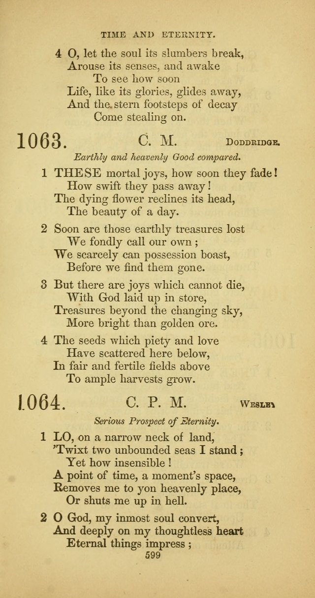 The Psalmody: a collection of hymns for public and social worship page 666