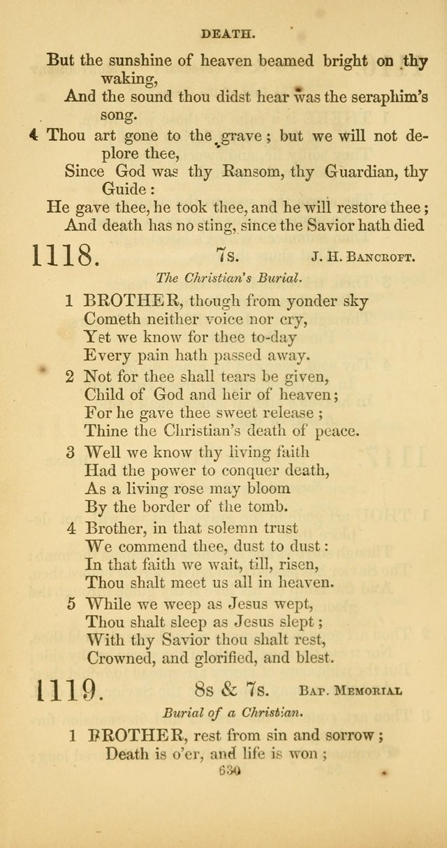 The Psalmody: a collection of hymns for public and social worship page 697