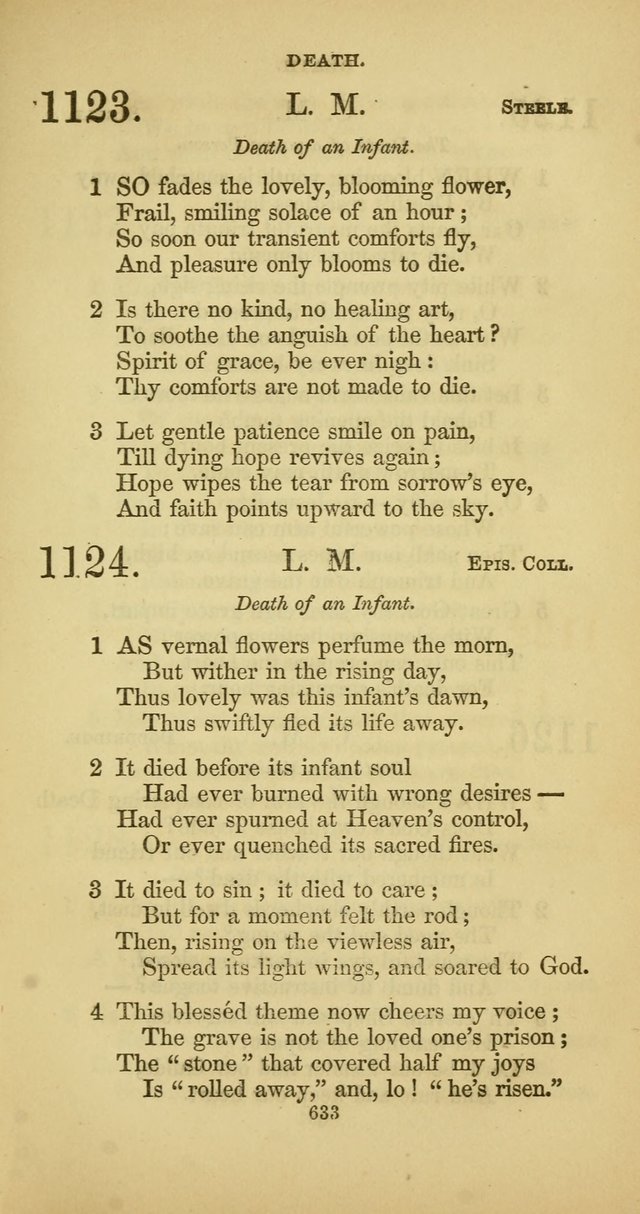 The Psalmody: a collection of hymns for public and social worship page 700