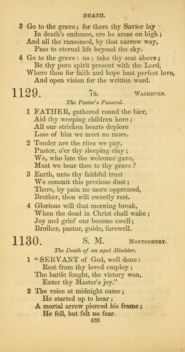 The Psalmody: a collection of hymns for public and social worship page 703