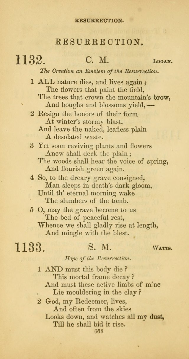 The Psalmody: a collection of hymns for public and social worship page 705