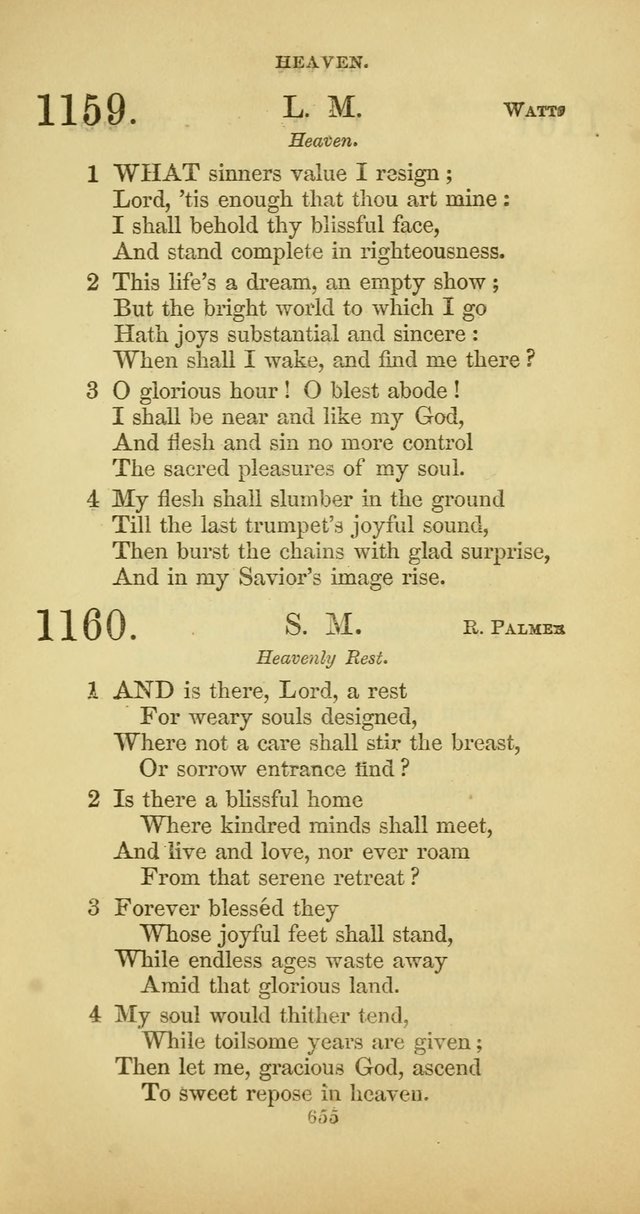 The Psalmody: a collection of hymns for public and social worship page 722