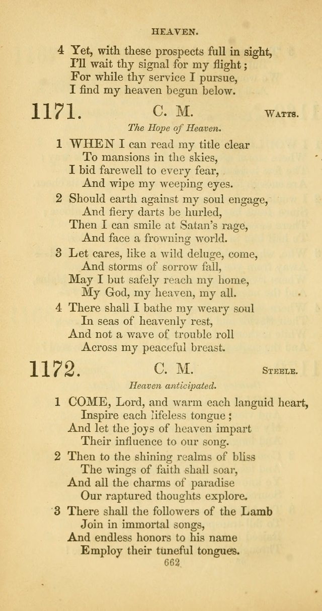 The Psalmody: a collection of hymns for public and social worship page 729