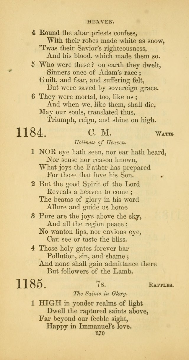 The Psalmody: a collection of hymns for public and social worship page 737