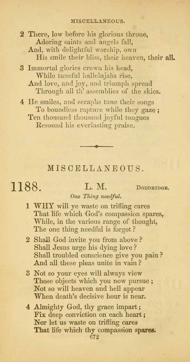 The Psalmody: a collection of hymns for public and social worship page 739