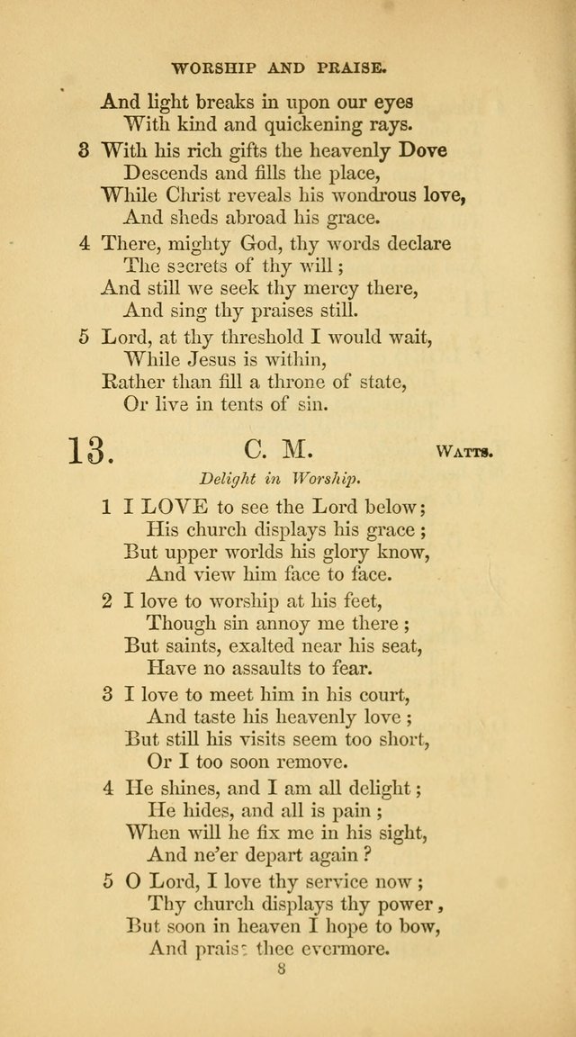 The Psalmody: a collection of hymns for public and social worship page 75