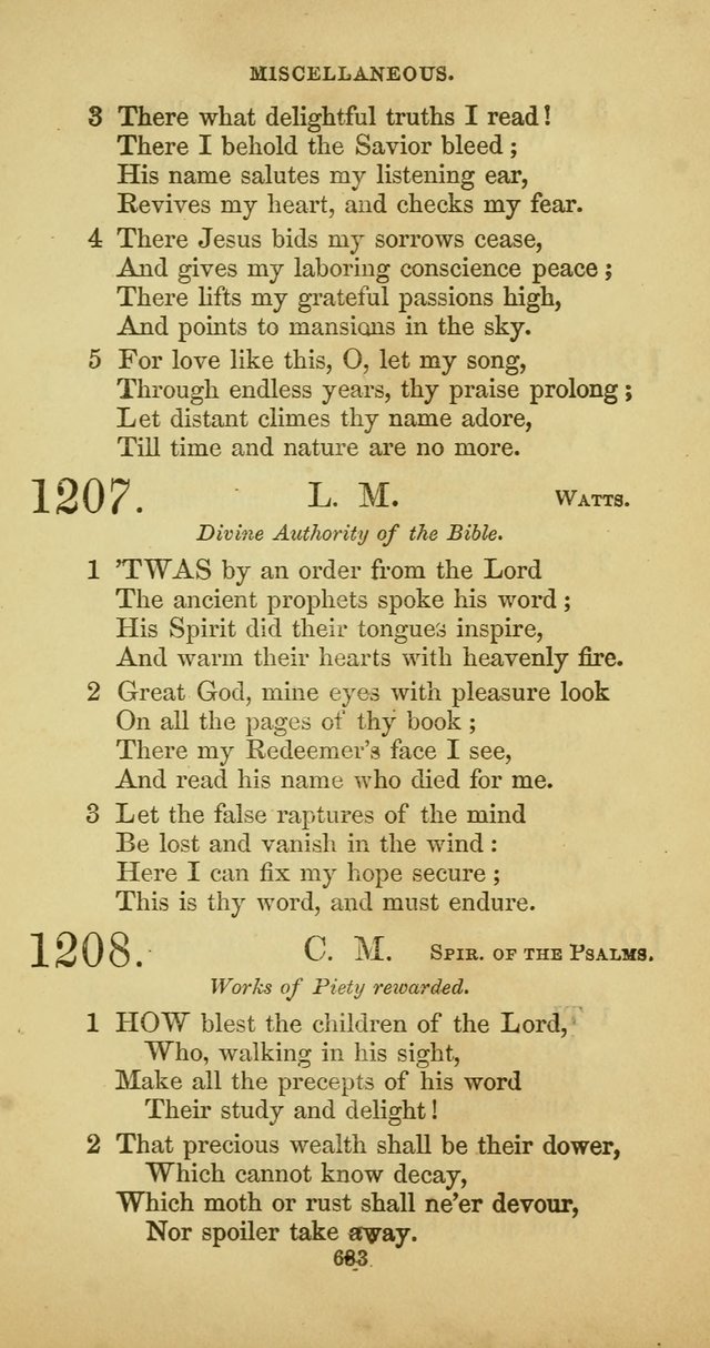 The Psalmody: a collection of hymns for public and social worship page 750