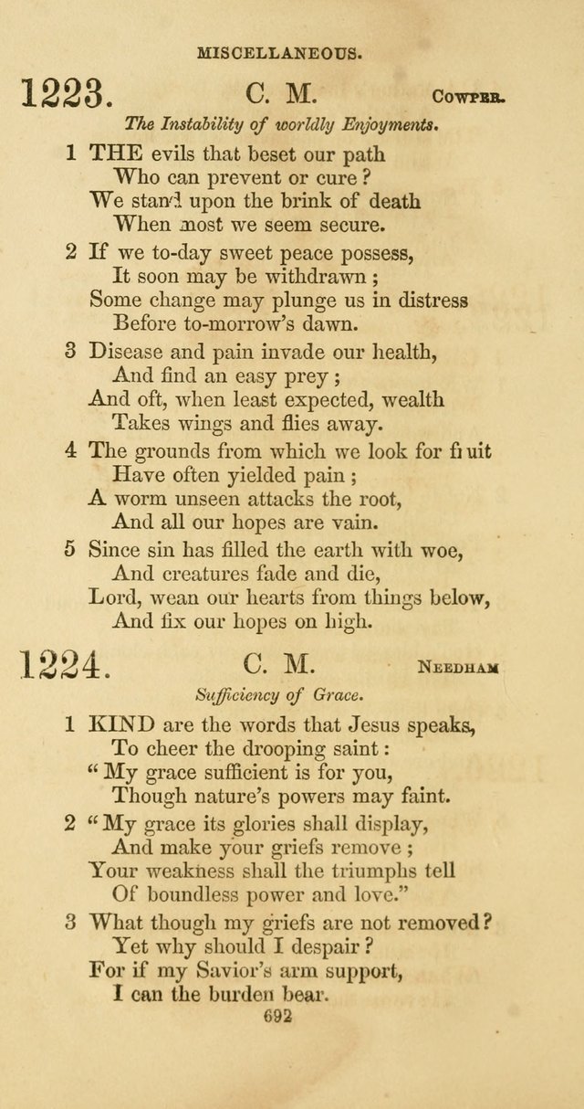 The Psalmody: a collection of hymns for public and social worship page 759