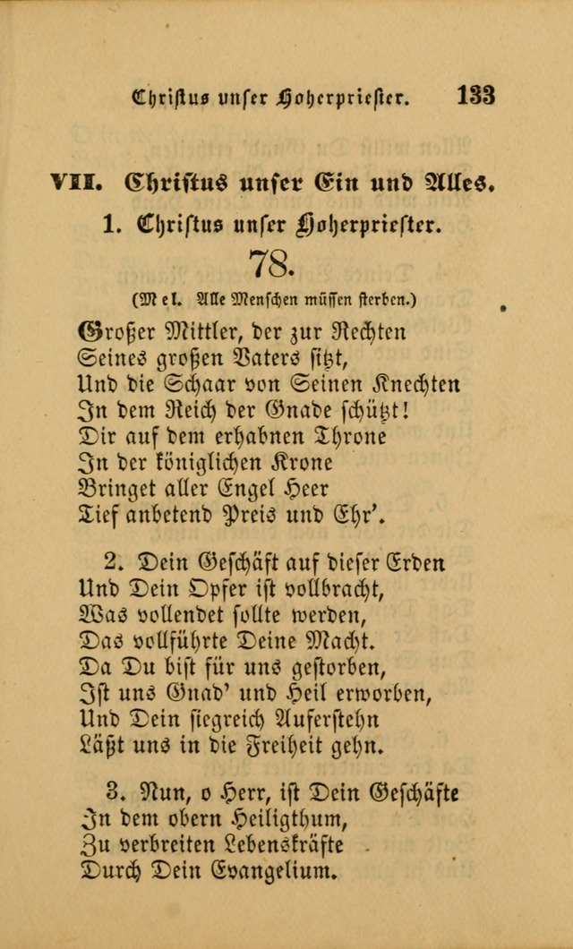 Die Pilgerharfe: eine sammlung evangelischer lieder, für den Gebrauch gläubig getauster Christen und der Gemeinden des Herrn in Nordamerika page 133