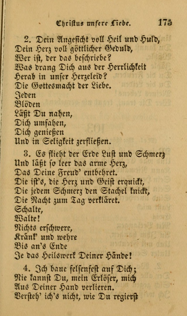 Die Pilgerharfe: eine sammlung evangelischer lieder, für den Gebrauch gläubig getauster Christen und der Gemeinden des Herrn in Nordamerika page 175