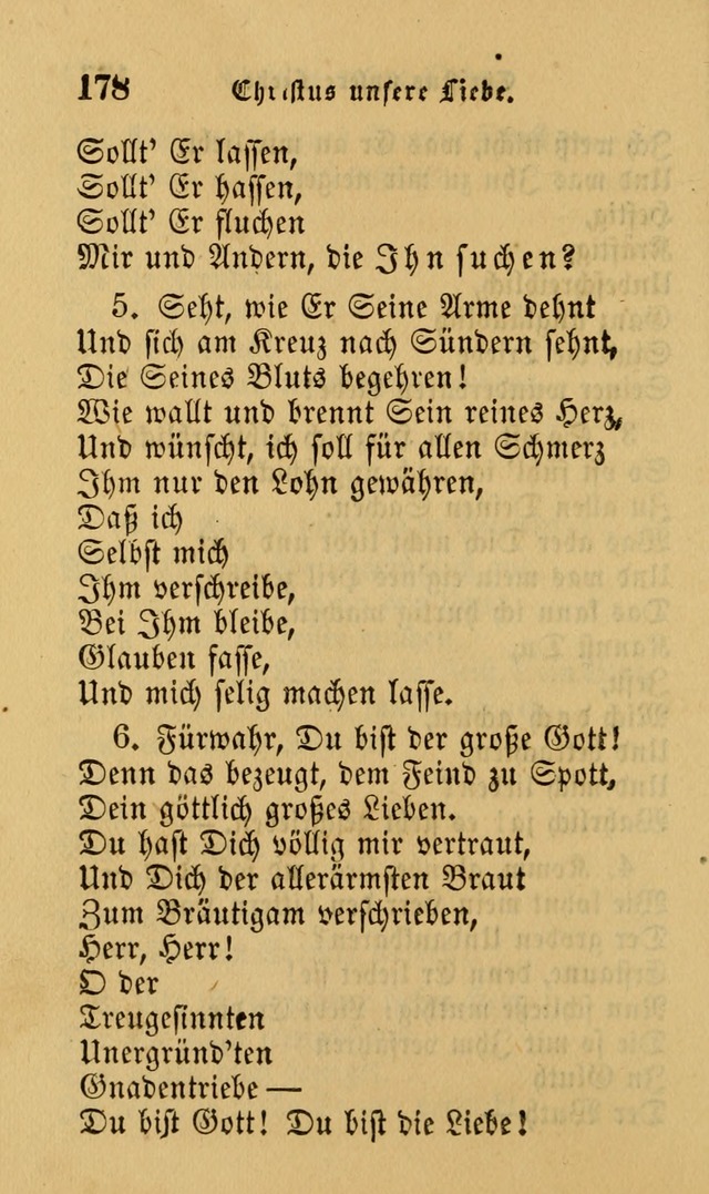 Die Pilgerharfe: eine sammlung evangelischer lieder, für den Gebrauch gläubig getauster Christen und der Gemeinden des Herrn in Nordamerika page 178