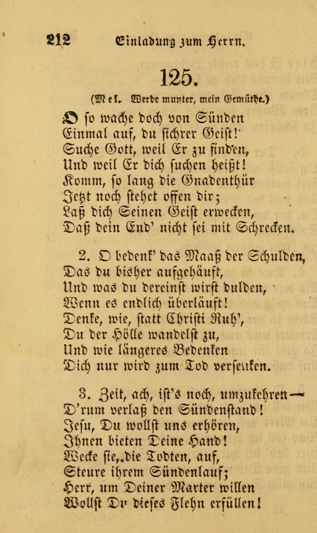 Die Pilgerharfe: eine sammlung evangelischer lieder, für den Gebrauch gläubig getauster Christen und der Gemeinden des Herrn in Nordamerika page 212