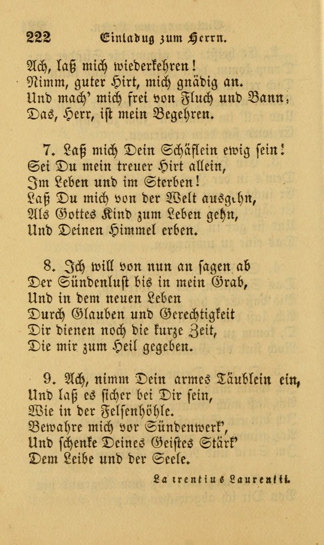 Die Pilgerharfe: eine sammlung evangelischer lieder, für den Gebrauch gläubig getauster Christen und der Gemeinden des Herrn in Nordamerika page 222