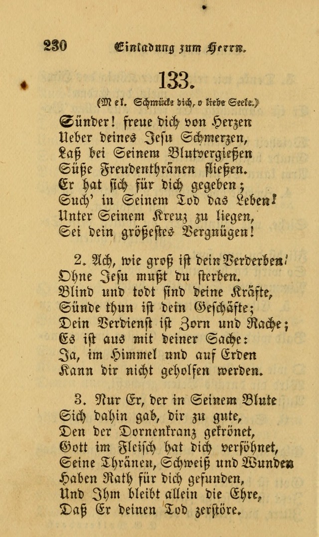 Die Pilgerharfe: eine sammlung evangelischer lieder, für den Gebrauch gläubig getauster Christen und der Gemeinden des Herrn in Nordamerika page 230