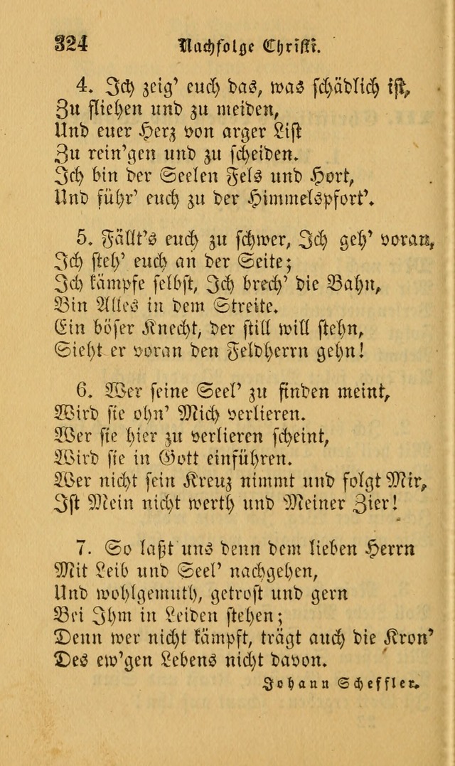 Die Pilgerharfe: eine sammlung evangelischer lieder, für den Gebrauch gläubig getauster Christen und der Gemeinden des Herrn in Nordamerika page 324