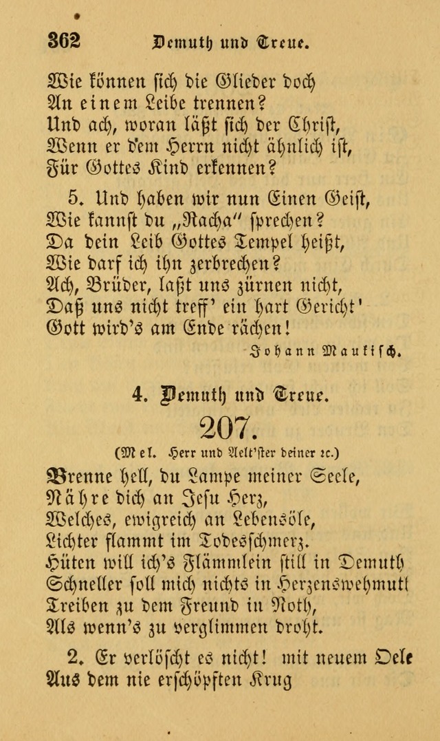 Die Pilgerharfe: eine sammlung evangelischer lieder, für den Gebrauch gläubig getauster Christen und der Gemeinden des Herrn in Nordamerika page 362