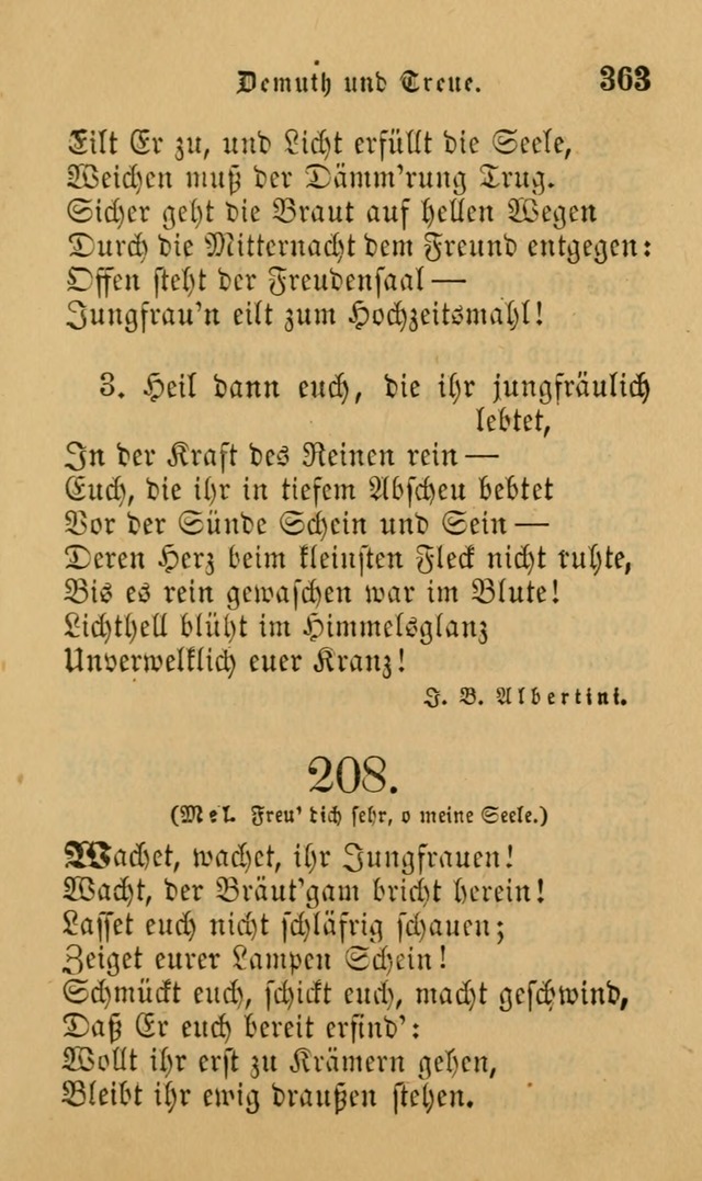 Die Pilgerharfe: eine sammlung evangelischer lieder, für den Gebrauch gläubig getauster Christen und der Gemeinden des Herrn in Nordamerika page 363