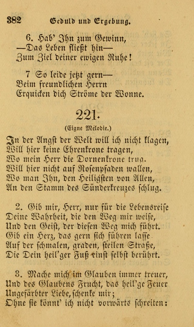 Die Pilgerharfe: eine sammlung evangelischer lieder, für den Gebrauch gläubig getauster Christen und der Gemeinden des Herrn in Nordamerika page 382