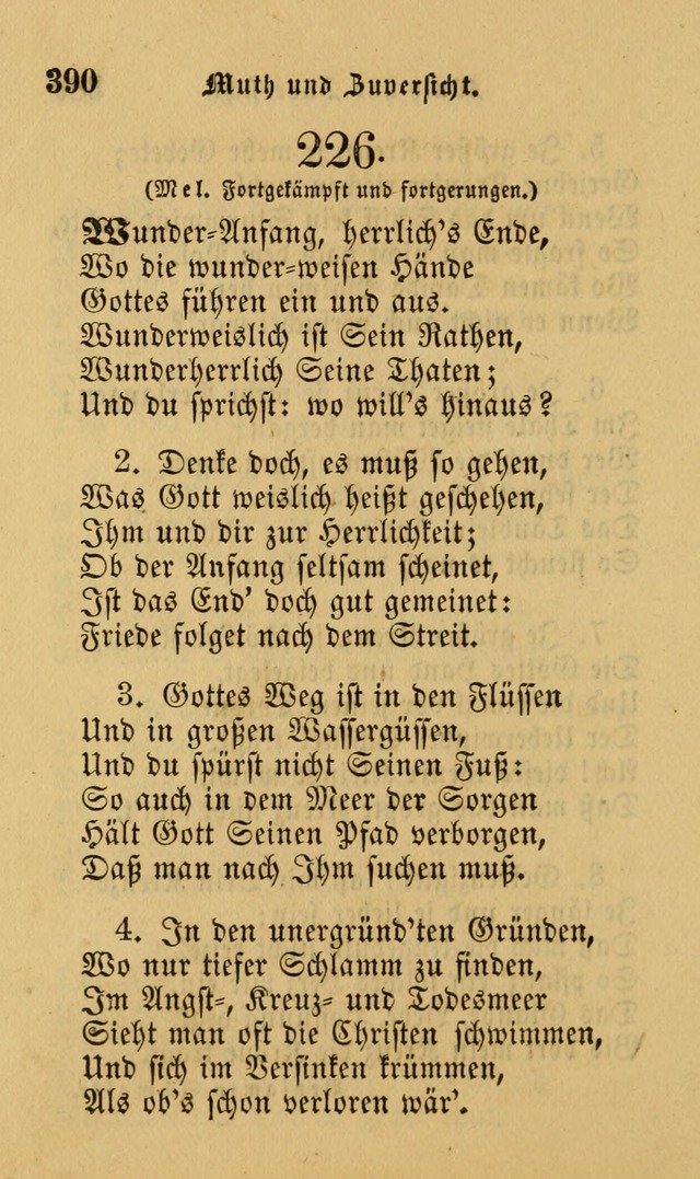 Die Pilgerharfe: eine sammlung evangelischer lieder, für den Gebrauch gläubig getauster Christen und der Gemeinden des Herrn in Nordamerika page 390