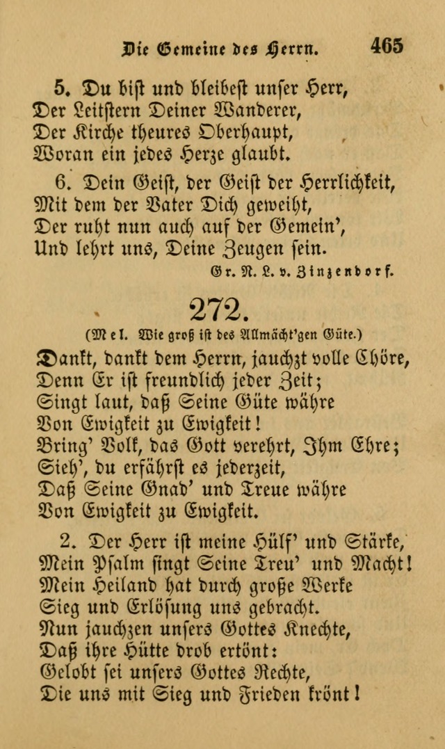 Die Pilgerharfe: eine sammlung evangelischer lieder, für den Gebrauch gläubig getauster Christen und der Gemeinden des Herrn in Nordamerika page 465