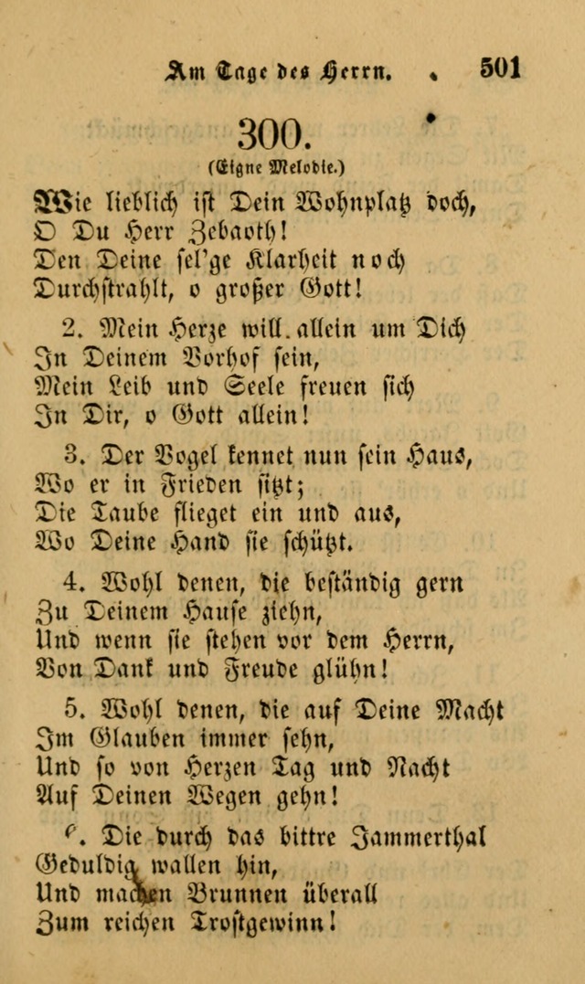 Die Pilgerharfe: eine sammlung evangelischer lieder, für den Gebrauch gläubig getauster Christen und der Gemeinden des Herrn in Nordamerika page 501