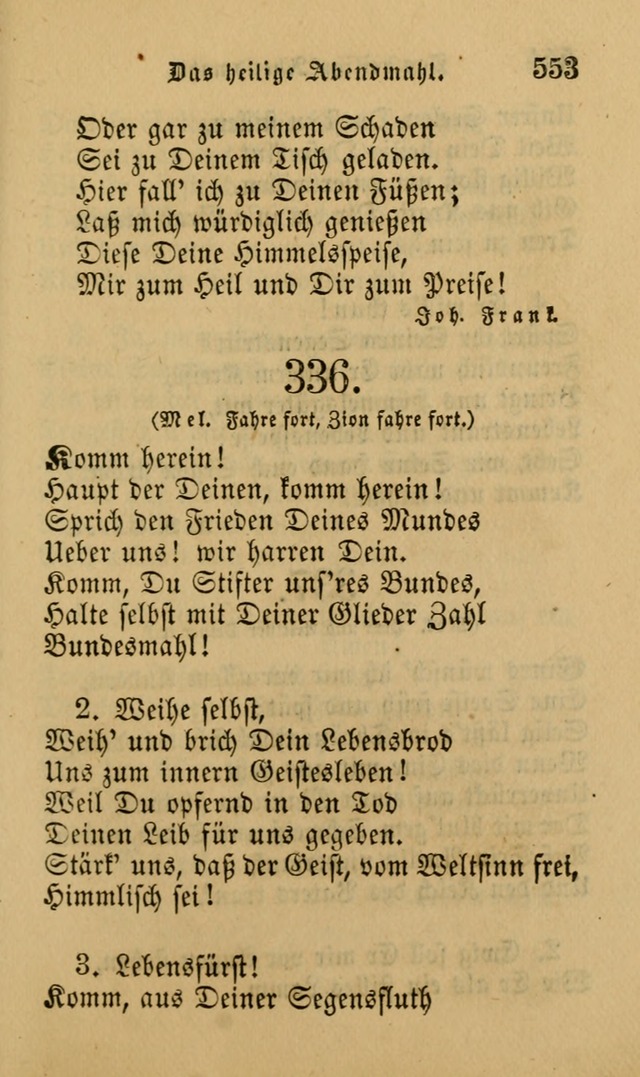 Die Pilgerharfe: eine sammlung evangelischer lieder, für den Gebrauch gläubig getauster Christen und der Gemeinden des Herrn in Nordamerika page 553