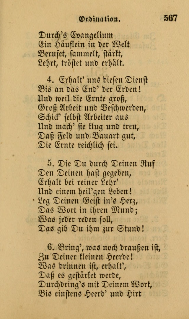 Die Pilgerharfe: eine sammlung evangelischer lieder, für den Gebrauch gläubig getauster Christen und der Gemeinden des Herrn in Nordamerika page 567