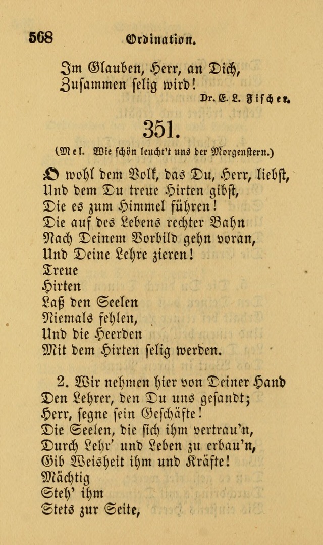 Die Pilgerharfe: eine sammlung evangelischer lieder, für den Gebrauch gläubig getauster Christen und der Gemeinden des Herrn in Nordamerika page 568