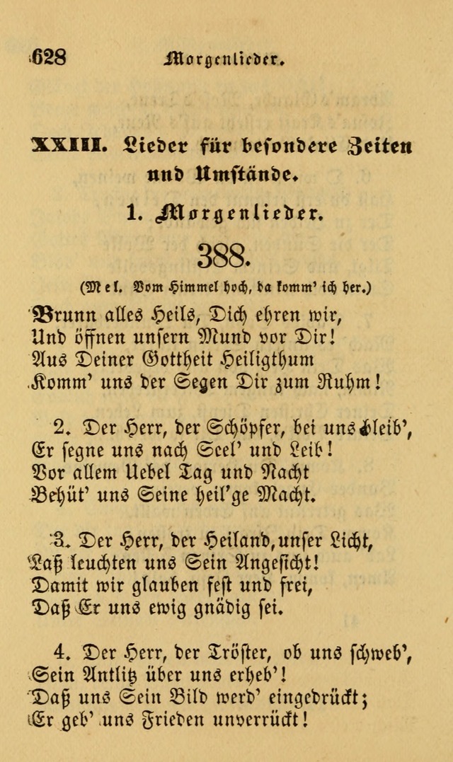 Die Pilgerharfe: eine sammlung evangelischer lieder, für den Gebrauch gläubig getauster Christen und der Gemeinden des Herrn in Nordamerika page 628