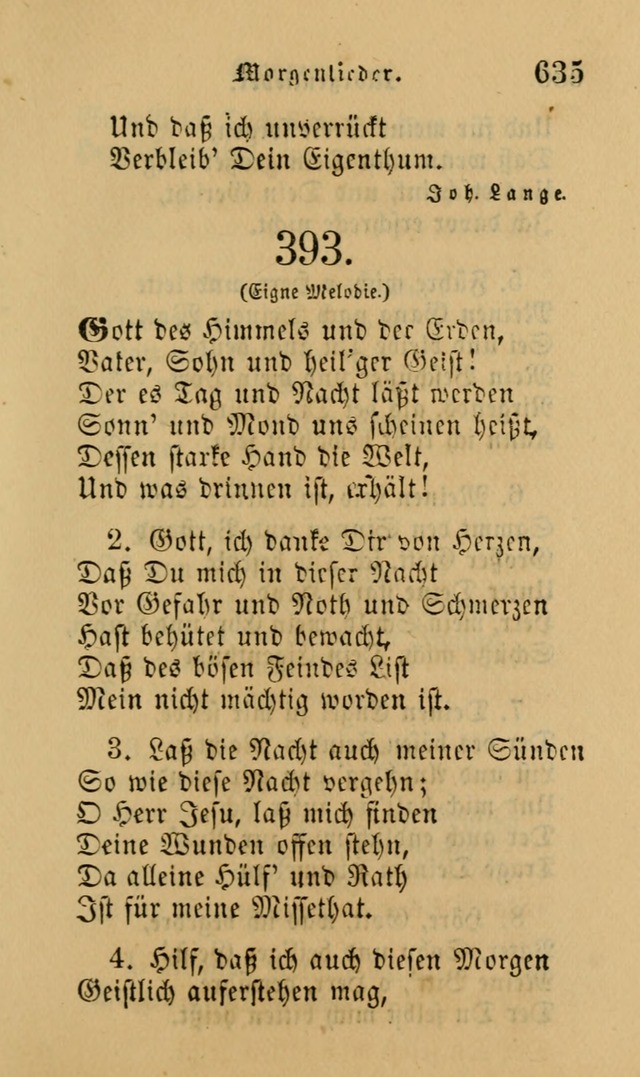 Die Pilgerharfe: eine sammlung evangelischer lieder, für den Gebrauch gläubig getauster Christen und der Gemeinden des Herrn in Nordamerika page 635