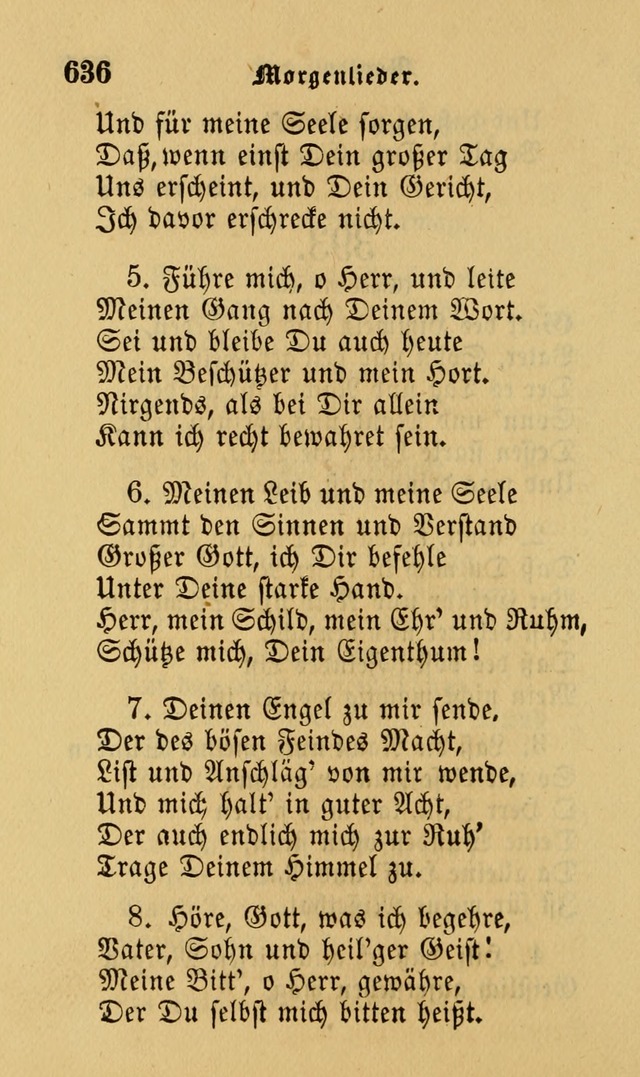 Die Pilgerharfe: eine sammlung evangelischer lieder, für den Gebrauch gläubig getauster Christen und der Gemeinden des Herrn in Nordamerika page 636