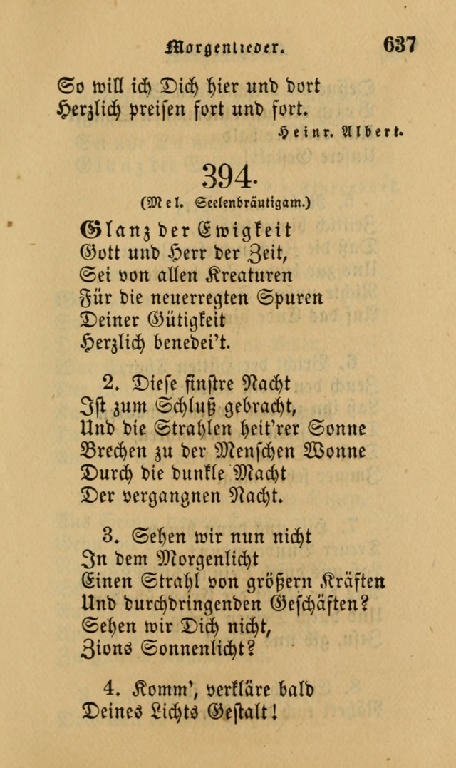 Die Pilgerharfe: eine sammlung evangelischer lieder, für den Gebrauch gläubig getauster Christen und der Gemeinden des Herrn in Nordamerika page 637