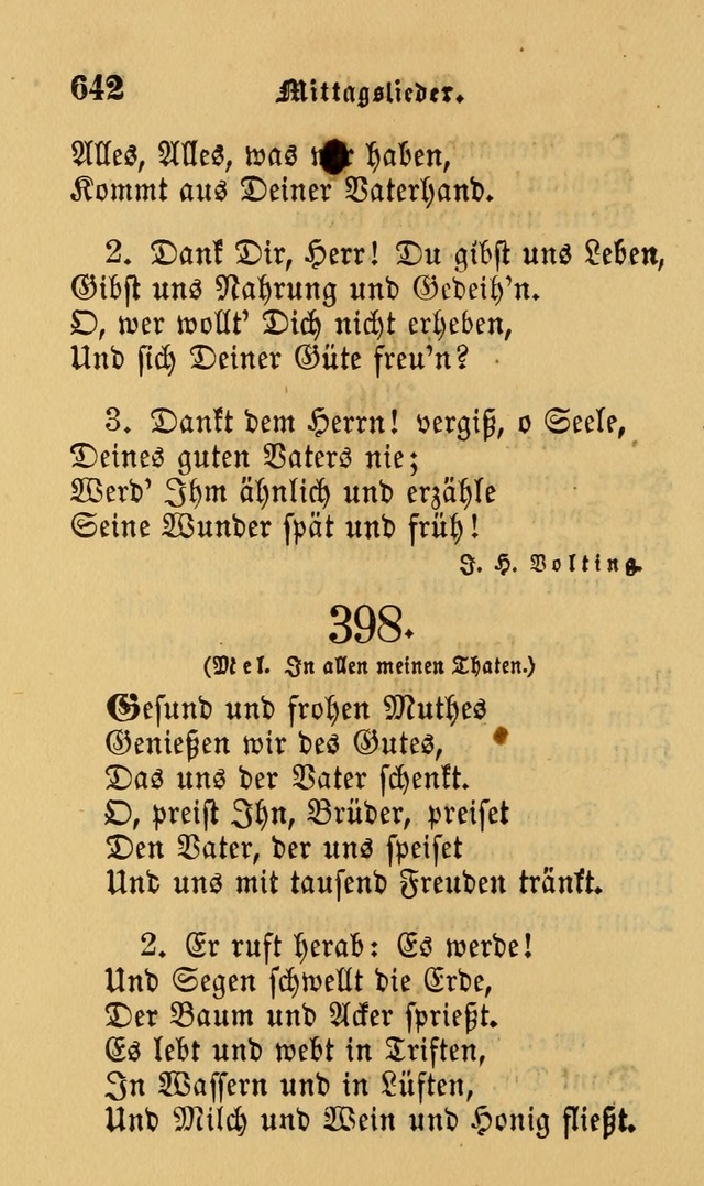 Die Pilgerharfe: eine sammlung evangelischer lieder, für den Gebrauch gläubig getauster Christen und der Gemeinden des Herrn in Nordamerika page 642