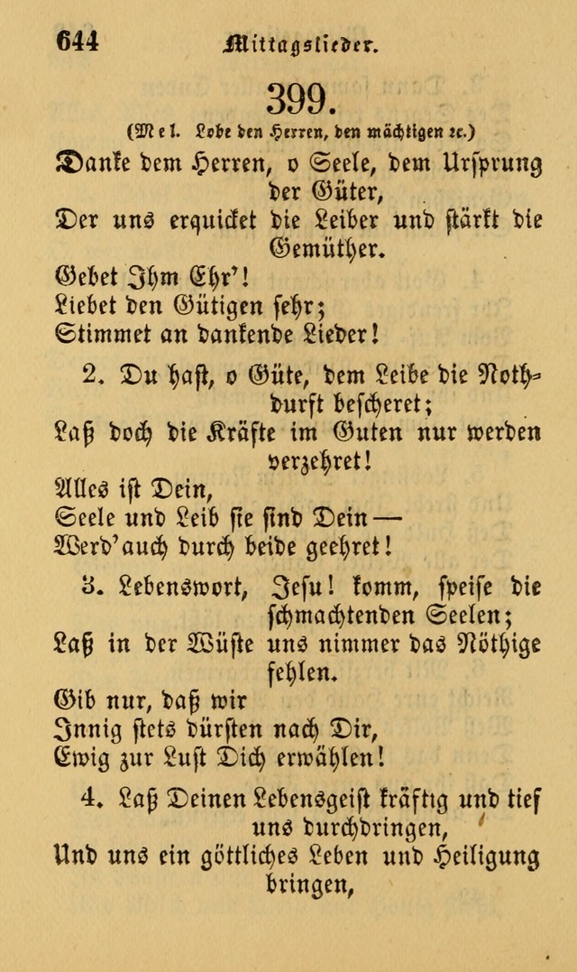 Die Pilgerharfe: eine sammlung evangelischer lieder, für den Gebrauch gläubig getauster Christen und der Gemeinden des Herrn in Nordamerika page 644