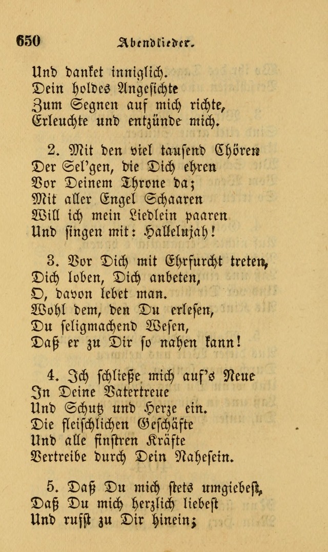 Die Pilgerharfe: eine sammlung evangelischer lieder, für den Gebrauch gläubig getauster Christen und der Gemeinden des Herrn in Nordamerika page 650