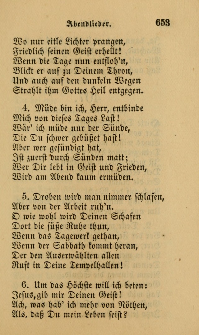 Die Pilgerharfe: eine sammlung evangelischer lieder, für den Gebrauch gläubig getauster Christen und der Gemeinden des Herrn in Nordamerika page 653