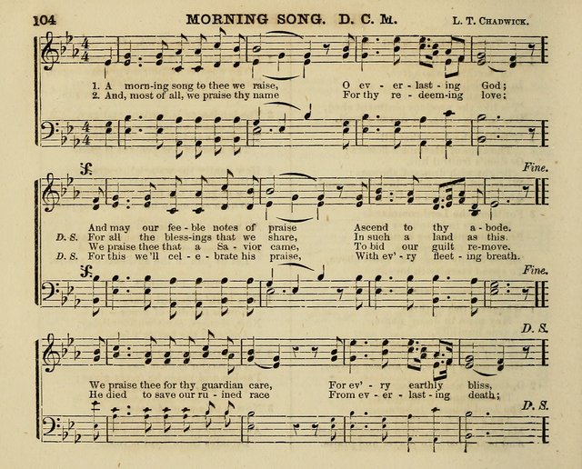 The Polyphonic; or Juvenile Choralist; containing a great variety of music and hymns, both new & old, designed for schools and youth page 103