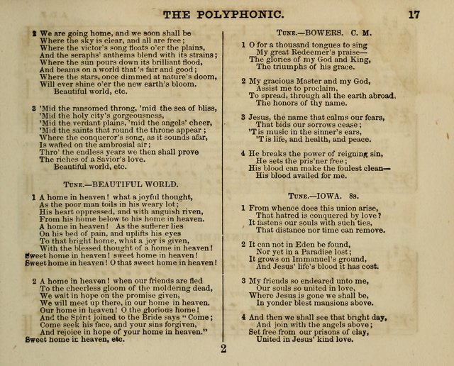 The Polyphonic; or Juvenile Choralist; containing a great variety of music and hymns, both new & old, designed for schools and youth page 16