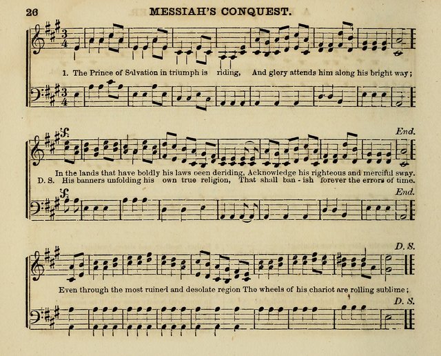 The Polyphonic; or Juvenile Choralist; containing a great variety of music and hymns, both new & old, designed for schools and youth page 25