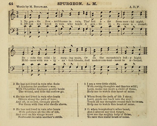 The Polyphonic; or Juvenile Choralist; containing a great variety of music and hymns, both new & old, designed for schools and youth page 43