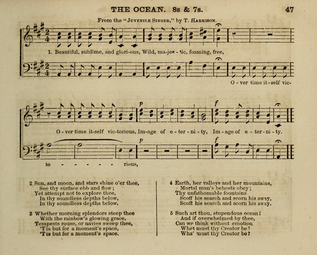 The Polyphonic; or Juvenile Choralist; containing a great variety of music and hymns, both new & old, designed for schools and youth page 46