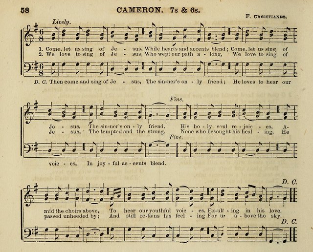 The Polyphonic; or Juvenile Choralist; containing a great variety of music and hymns, both new & old, designed for schools and youth page 57