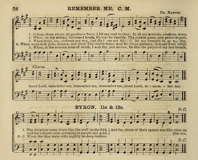 The Polyphonic; or Juvenile Choralist; containing a great variety of music and hymns, both new & old, designed for schools and youth page 75