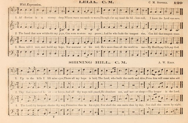 The Palm: a collection of sacred music, for choirs, singing schools and conventions page 129