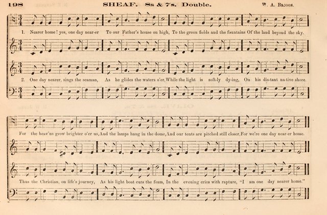 The Palm: a collection of sacred music, for choirs, singing schools and conventions page 198